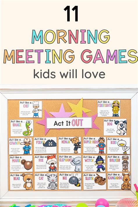 kindergarten classroom games|23 Best Morning Meeting Games & Activities for Kindergarten.